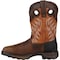 Durango Men's Waterproof Western Work Boot, 7 M, Steel Toe, 11 in H, Rugged Brown/Copper, DDB0215 DDB0215 - alternate 4
